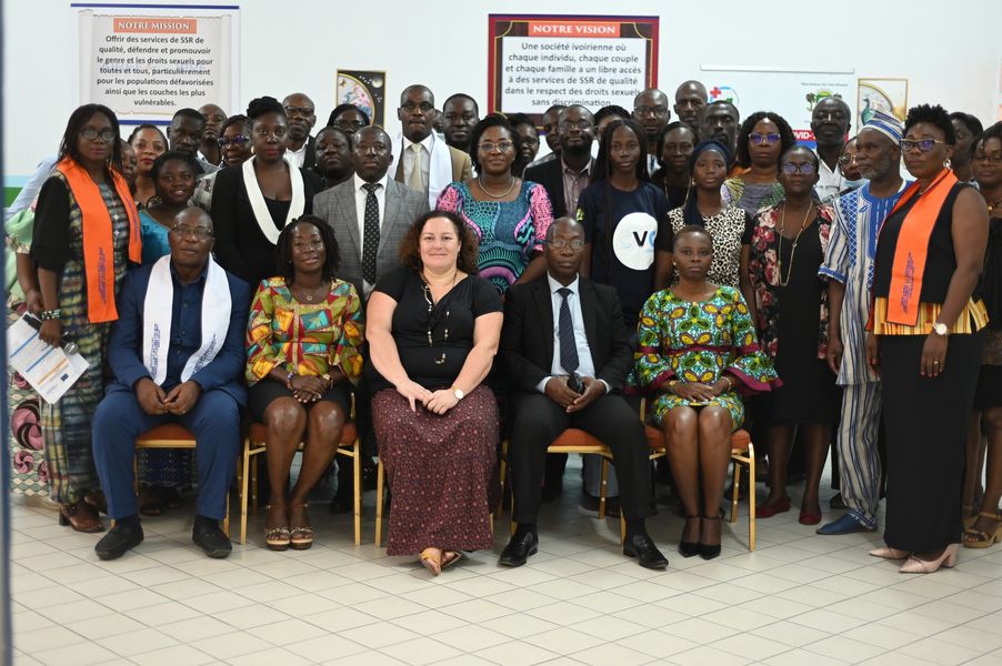 Cérémonie de lancement du projet Ado Avance Ensemble (AAE) en Côte d’Ivoire